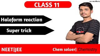 Haloform reaction of aldehydes and ketones haloform reaction trickhaloform reaction mechanism [upl. by Pravit]