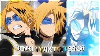 Denki Kaminari  Free Twixtor clips  Boku no hero academia • s5s6 [upl. by Atcliffe]