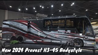 New 2024 Prevost H345 Millennium Coach Exterior Highlights Tampa RV SuperShow [upl. by Nunnery91]