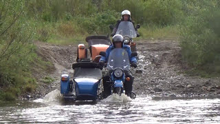 Ural Motorcycle River Crossing [upl. by Manas]