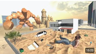 Franklin fight sand golam in Indian bike driving 3D [upl. by Idelson]