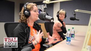 Erika Brannock Throws Out Orioles First Pitch Talks Recovery [upl. by Fogg]