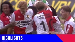 Highlights • FC Groningen  Feyenoord 31051993 [upl. by Aiuqram]