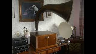 Jay Whidden band  Lets all go to Marys house Expert JNR Gramophone 4 spring soundbox [upl. by Rolyat]