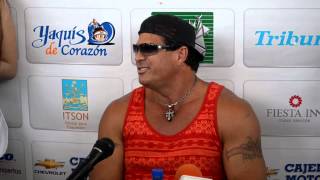 Rueda de Prensa JOSE CANSECO  Home Run Derby en el YAQUI [upl. by Ayt]