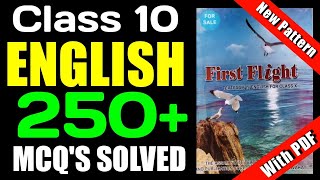 Class 10 English New Pattern 250 MCQs Solved with PDF  Target 🎯 HSLC 2025 💯 Common English Essay [upl. by Notgnirra320]