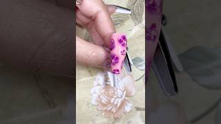 Flowers nails art design ❤️💅nails ytshorts nailart [upl. by Ahtela637]