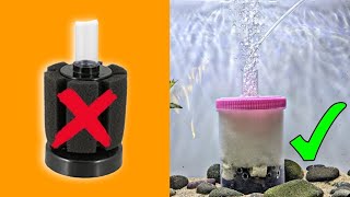 DIY Fish Tank Filter  How to make aquarium filter at home [upl. by Enohs]