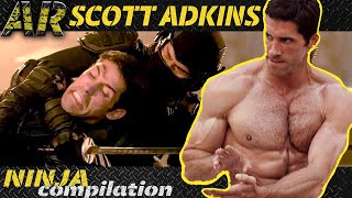 SCOTT ADKINS throwing NINJA MOVES for 36 Minutes  NINJA 2009  Scott Adkins  Best Action Scenes [upl. by Aerdnaed]