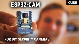 ESP32CAM  Guide to making YOUR first DIY Security Camera [upl. by Dolora447]