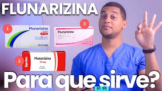 FLUNARIZINA PARA QUE SIRVE  3 COSAS [upl. by Alebasi]