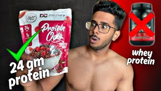 24 Gm Protein without whey protein 😨🔥 Dc Protein Oats Review [upl. by Eniamaj]