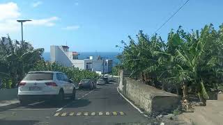 La Palma Tazacorte  ist der Zugang zum Puerto wieder geöffnet Was macht die Umgehungsstraße [upl. by Dymphia]