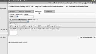 Typo3 Tutorial · Verwenden des Kalenders [upl. by Neroled966]