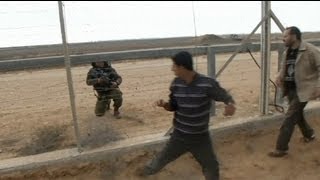 Israeli troops kill Palestinian on the Gaza border  euronews 🇬🇧 [upl. by Aled]