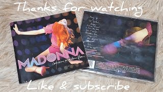 MADONNA  CONFESSION ON A DANCE FLOOR CD UNBOXING cdunboxing madonna [upl. by Aicelef35]