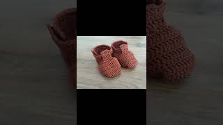 Bebek patiği yapımı tanıtımı elörgüsü crochet elsanatları [upl. by Durham]