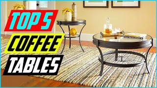 Top 5 Best Round Glass Coffee Tables in 2023 – Reviews [upl. by Yecal]