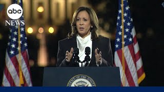 FULL SPEECH Kamala Harris at the Ellipse in Washington DC [upl. by Amity755]