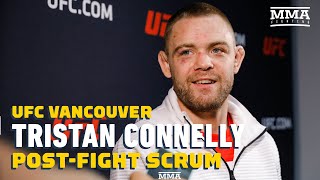 UFC Vancouver Tristan Connelly Calls Michel Pereira The Perfect Opponent After Upset Win [upl. by Sewell]