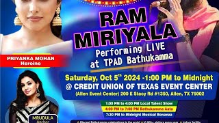 Ram Miriyalu Live concert  Dallas  2024 Oct 05 [upl. by Peonir]