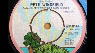 Eighteen With A Bullet  Pete Wingfield [upl. by O'Grady]