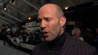 The Fate Of The Furious Jason Statham New York Premiere Interview [upl. by Eak848]