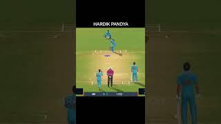 HARDIK PANDYA BOWLING 😱 REAL CRICKET 24 shorts [upl. by Notneb]