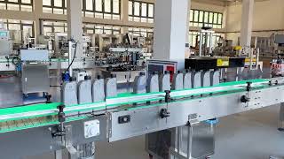 Lubricating oil filling machine [upl. by Eralcyram]