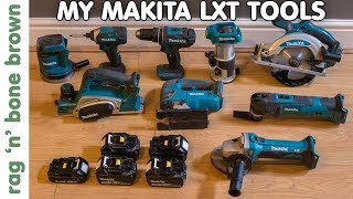 My Makita Cordless LXT Tools Review [upl. by Carisa436]