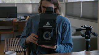 Modified Graflex RB 4x5 with prism finder breakdown [upl. by Leith]