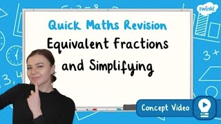 How Do I Simply Fractions and Use Equivalent Fractions  KS2 Maths Concept for Kids [upl. by Barnaba]