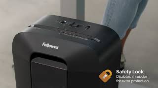 Fellowes LX45 Personal Home Office Paper Shredder [upl. by Leehar684]