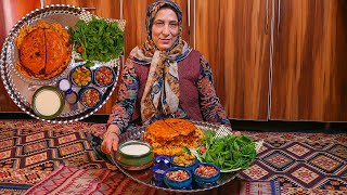 IRAN Delicious Stamboli Polo recipe استامبولی پولوی گیلانی [upl. by Gillman829]