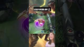 Ruby  Do you want solo kill me lesley shorts mlbb mobilelegends mlbbcreatorcamp [upl. by Tania]