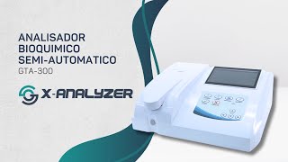 Analisador Bioquimico SemiAutomatico  GTA300  Global Analyzer [upl. by Aenad494]