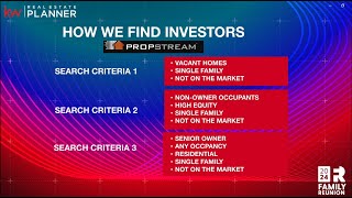 How to Find Investors with Propstream Learn with KW Real Estate Planner Community [upl. by Ahcmis132]