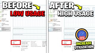 🔧HOW TO FIX LOW GPU USAGE WHILE GAMING ✅ FIX LOW FPS amp STUTTERS [upl. by Neelac]