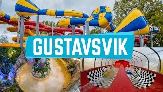 Awesome Water Slides at Lost City Gustavsvik Onride [upl. by Adiuqram]