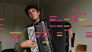 Accordion Solo on Passerby Anatole Muster daniel hayn feat Tane [upl. by Natsirk]