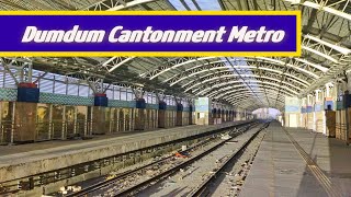 Dumdum Cantonment Metro INAUGURATION  Yellow Line Metro  Noapara Barasat Metro Kolkata [upl. by Nayab]