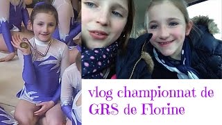 Vlog journèe au championnat régional de GRS de Florine [upl. by Kevin]