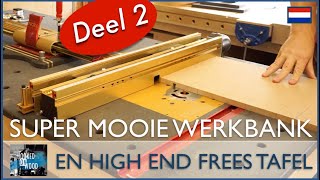 Super mooie werkbank  frees tafel Deel 2 [upl. by Akerehs24]