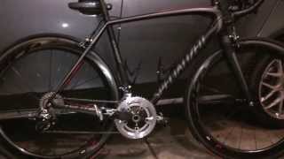 2013 Specialized Tarmac SL4 Expert Upgraded Zipp 404 Clinchers [upl. by Mcguire]