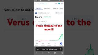 Verus Coin Explode 🤑💰 [upl. by Aicire]