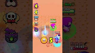 HOW MANY SUPERS for BRAWLERS to DESTROY 60 BUSHES😳 brawlstars shorts [upl. by Hamlen]