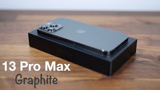 iPhone 13 Pro Max Graphite Unboxing with MagSafe Clear Case and Benks Wireless Power Bank [upl. by Georgette606]