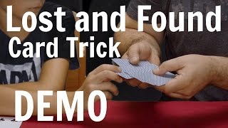 Lost and Found Card Trick DEMO  Card Magic Tricks Revealed [upl. by Berny]