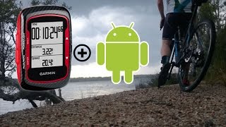 How to upload from the Garmin Edge 500 to Strava with an Android device [upl. by Elyrehc943]