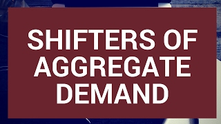 Shifters of Aggregate Demand [upl. by Duwad]